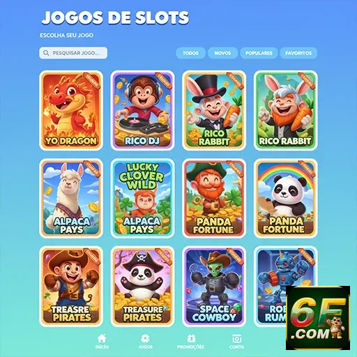 Ilustração de Aproveite as Melhores Slots e Recompensas VIP na 6f