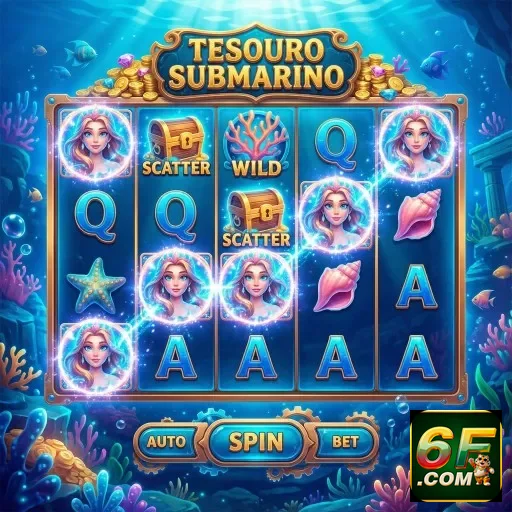 Ilustração de Aproveite as Melhores Slots e Recompensas VIP na 6f
