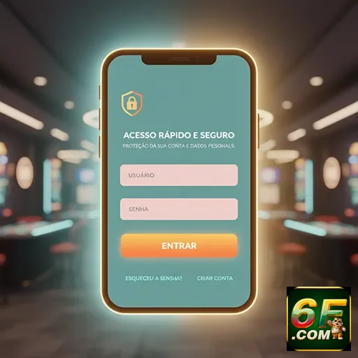 Ilustração de Experimente acesso rápido ao cassino online 6f