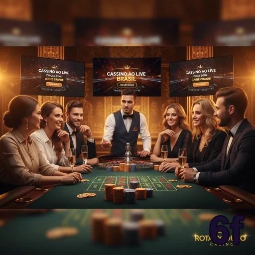 Jogadores desfrutando de serviços VIP em cassino ao vivo