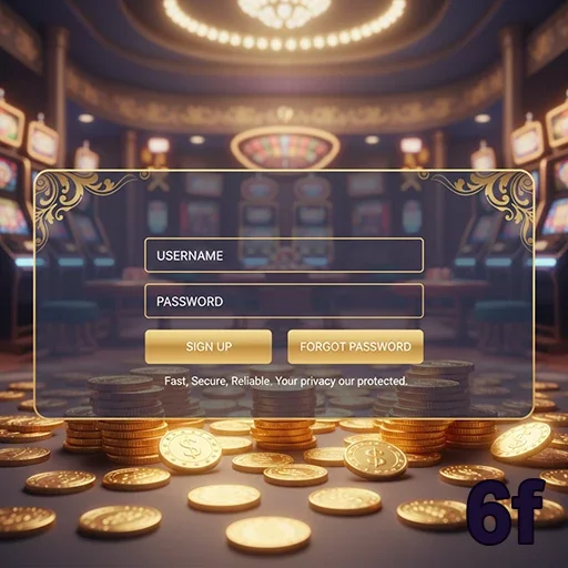 Cliente desfrutando serviços VIP em cassino online